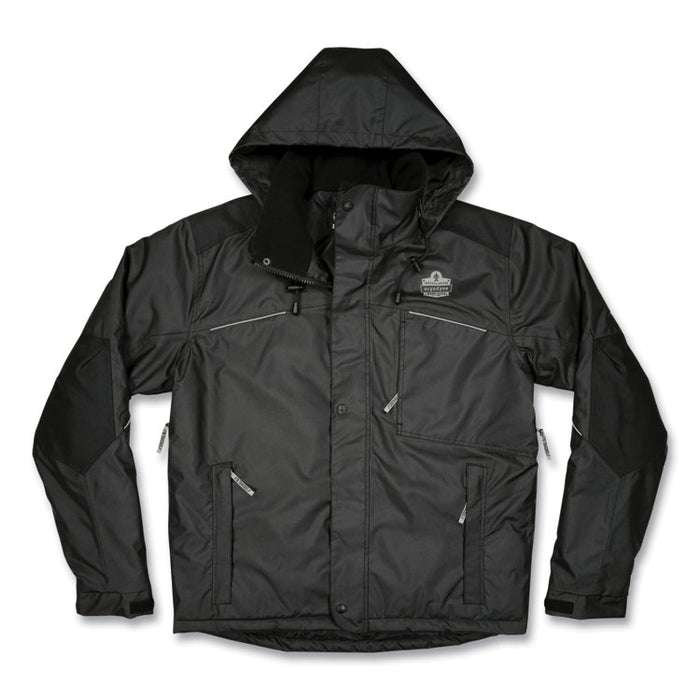 N-Ferno 6467 Winter Work Jacket with 300D Polyester Shell, Large, Black