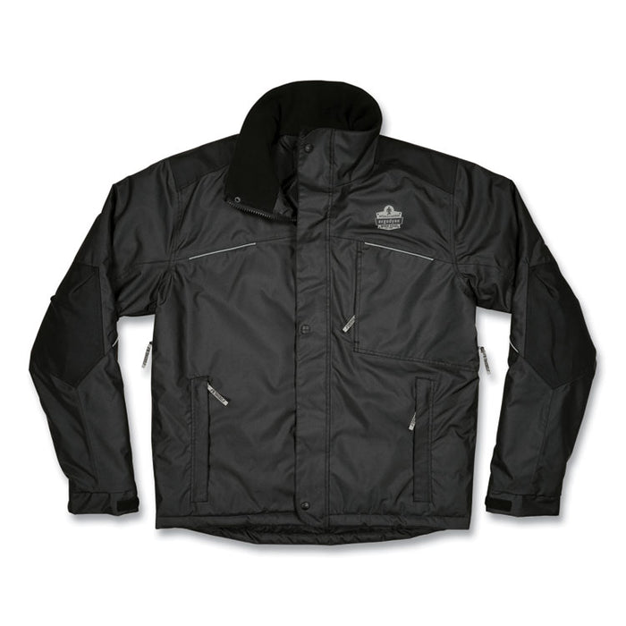 N-Ferno 6467 Winter Work Jacket with 300D Polyester Shell, Large, Black