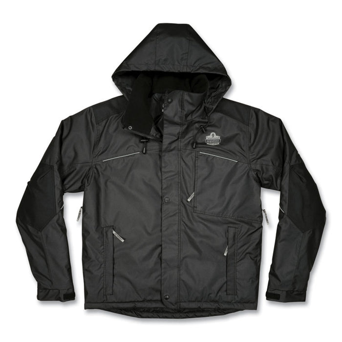 N-Ferno 6467 Winter Work Jacket with 300D Polyester Shell, 2X-Large, Black