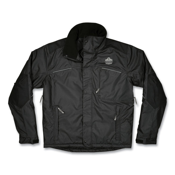 N-Ferno 6467 Winter Work Jacket with 300D Polyester Shell, 2X-Large, Black