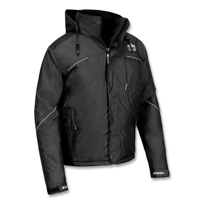 N-Ferno 6467 Winter Work Jacket with 300D Polyester Shell, 2X-Large, Black