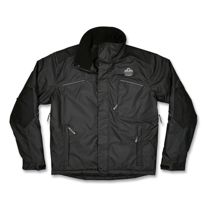 N-Ferno 6467 Winter Work Jacket with 300D Polyester Shell, 3X-Large, Black