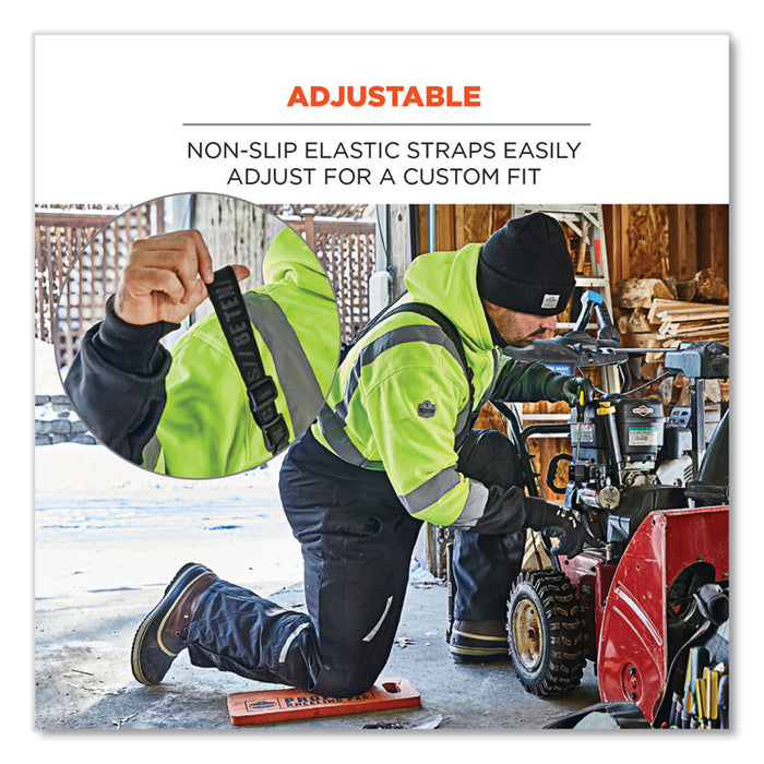 N-Ferno 6471 Thermal Bibs with 500D Nylon Shell, Small, Black