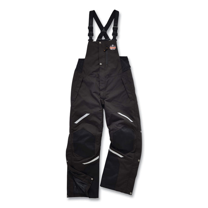 N-Ferno 6471 Thermal Bibs with 500D Nylon Shell, Medium, Black