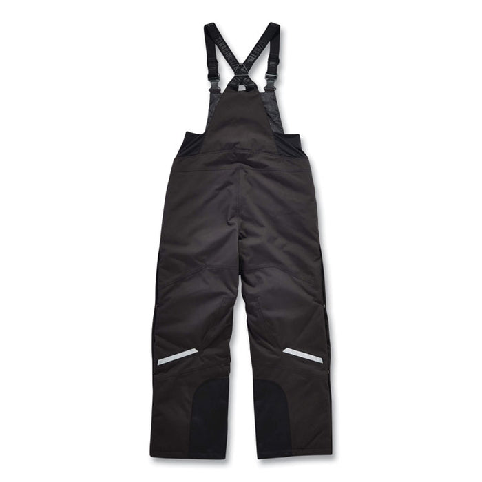 N-Ferno 6471 Thermal Bibs with 500D Nylon Shell, Large, Black