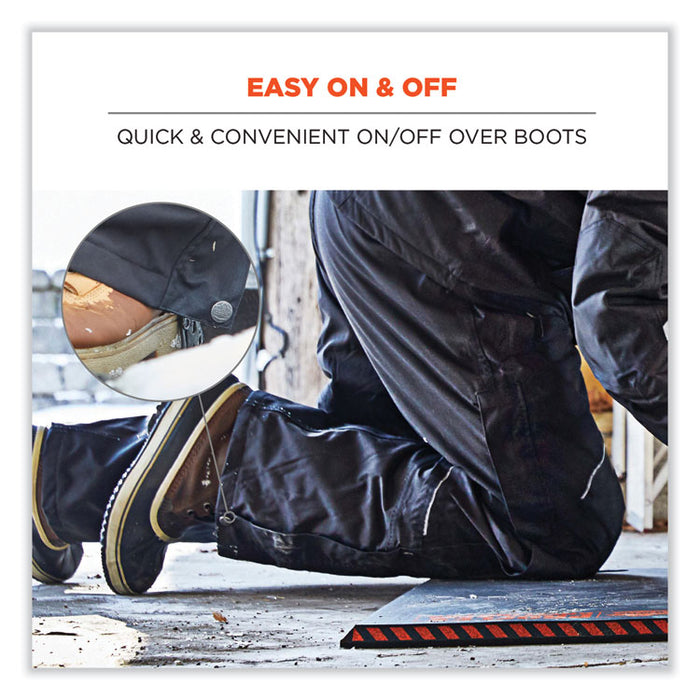 N-Ferno 6472 Thermal Bib with 300D Oxford Shell, 4X-Large, Black