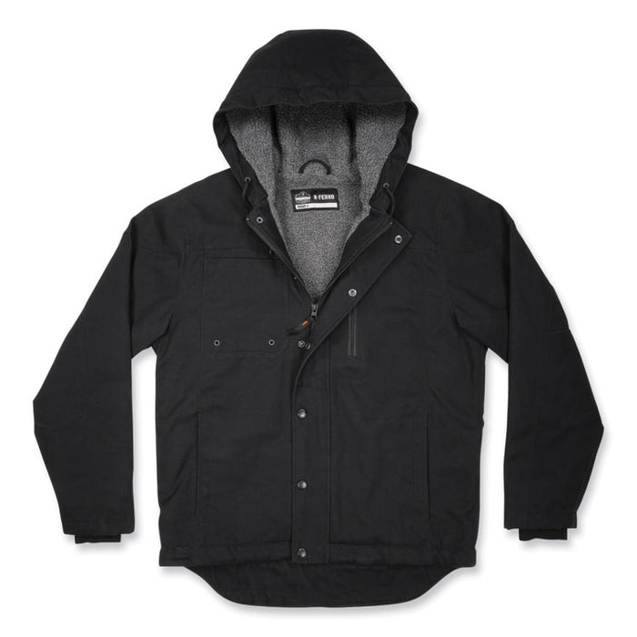 N-Ferno 6468 Duck Canvas Work Jacket, 2X-Large, Black