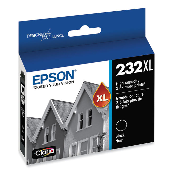 T232XL120S (T232XL) High-Yield Claria Ink, 450 Page-Yield, Black