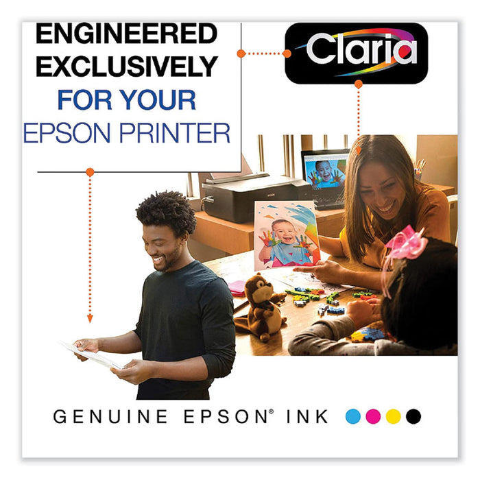 T232XL120S (T232XL) High-Yield Claria Ink, 450 Page-Yield, Black