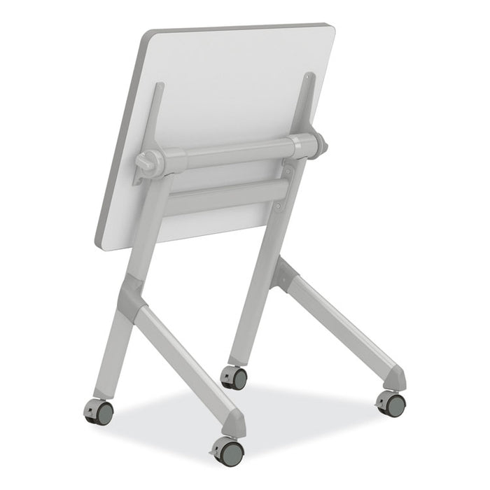 Learn Nesting Rectangle Desk, 28" x 22.25" x 29.5", Dry Erase