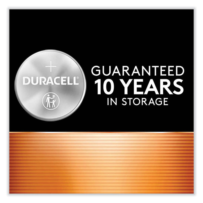 Lithium Coin Batteries With Bitterant, 2025, 4/Pack