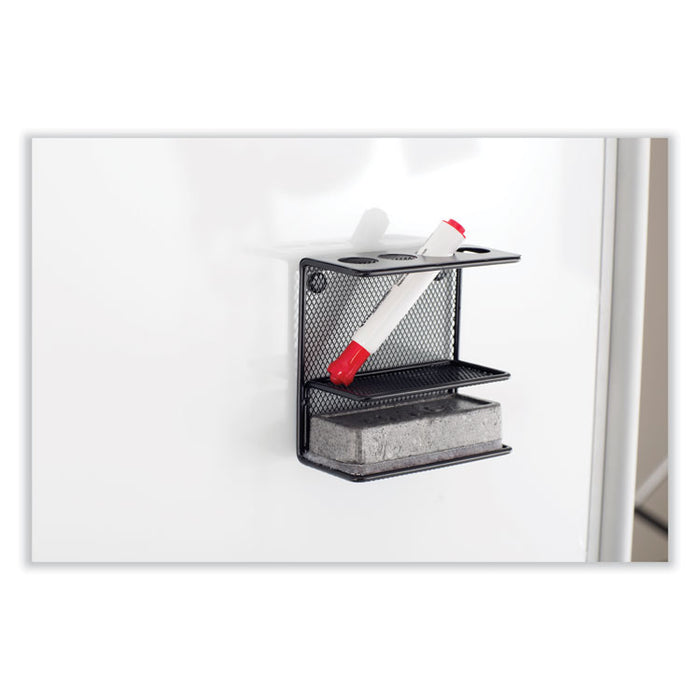 Onyx Marker Tray, 5.25" x 2.5" x 5.25", Black
