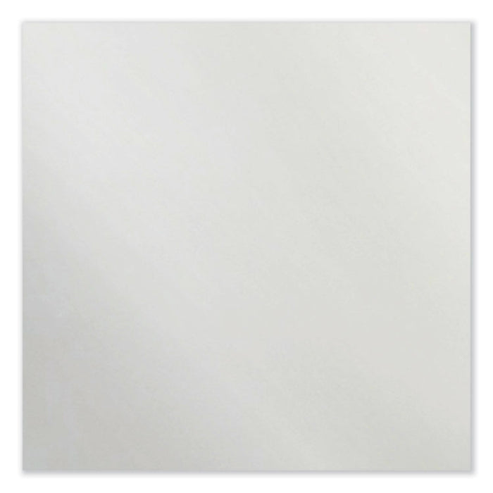 Horizontal Sliding Porcelain Magnetic Whiteboard, 72" x 48", White Surface, Anodized Aluminum Frame