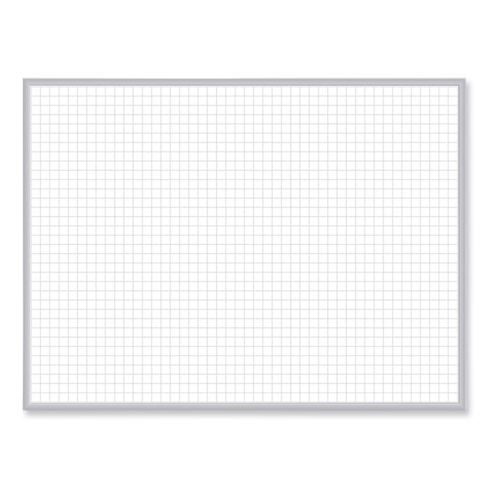 Non-Magnetic Whiteboard with Aluminum Frame, 36" x 23.81", White Surface, Satin Aluminum Frame