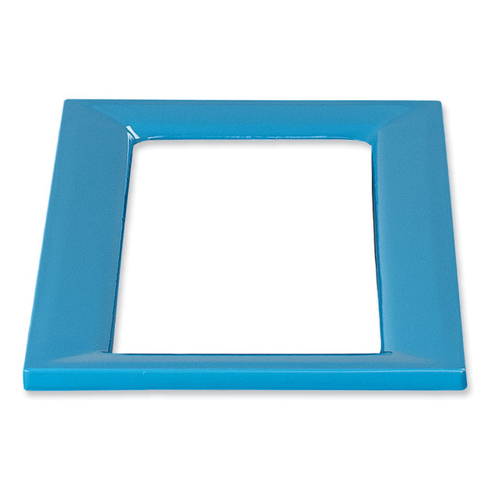 Mixx Recycling Center Lid, 9.87w x 19.87d x 0.62h, Blue