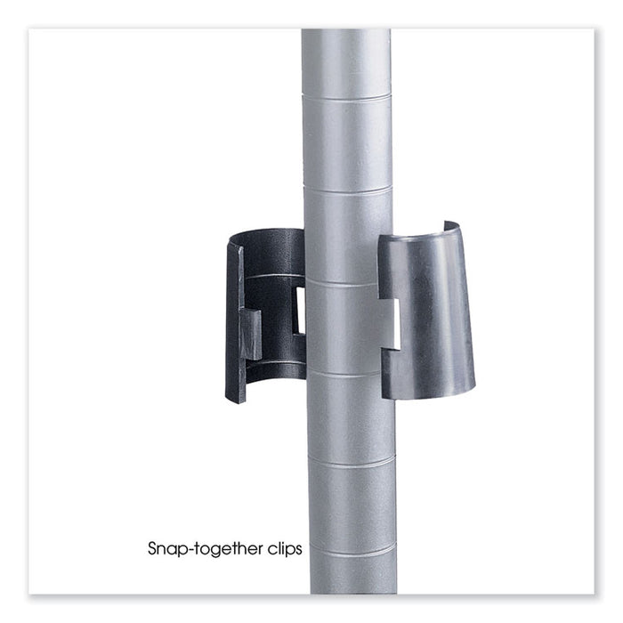 Industrial Extra Shelf Pack, 36w x 18d x 1.5h Steel, Metallic Gray, 2/Pack