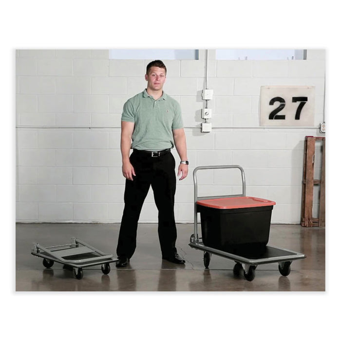 Tuff Truck Platform Truck, 500 lb Capacity, 36 x 24, Gray
