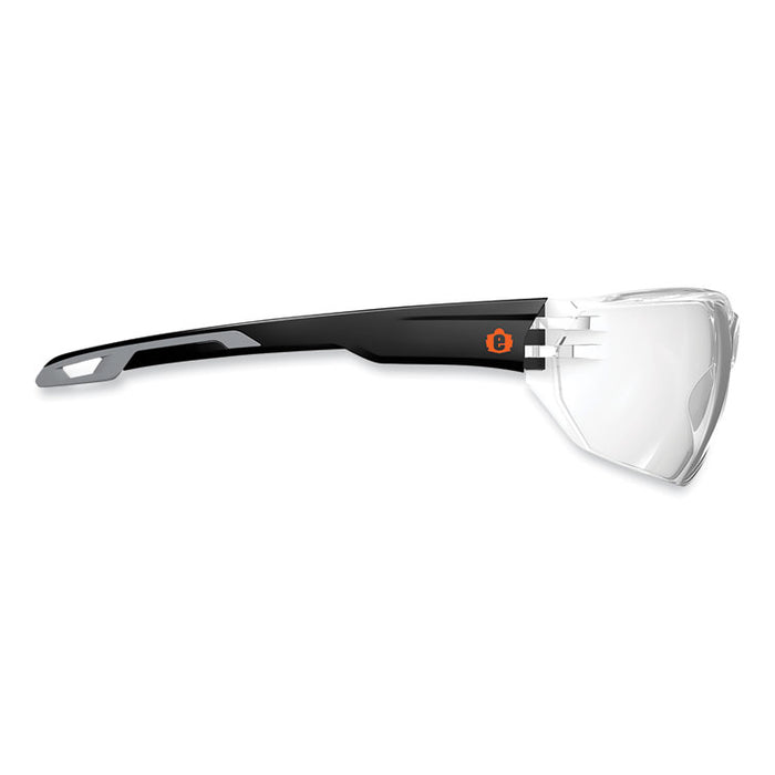 Skullerz Vali Frameless Safety Glasses, Frameless, Clear Single Lens