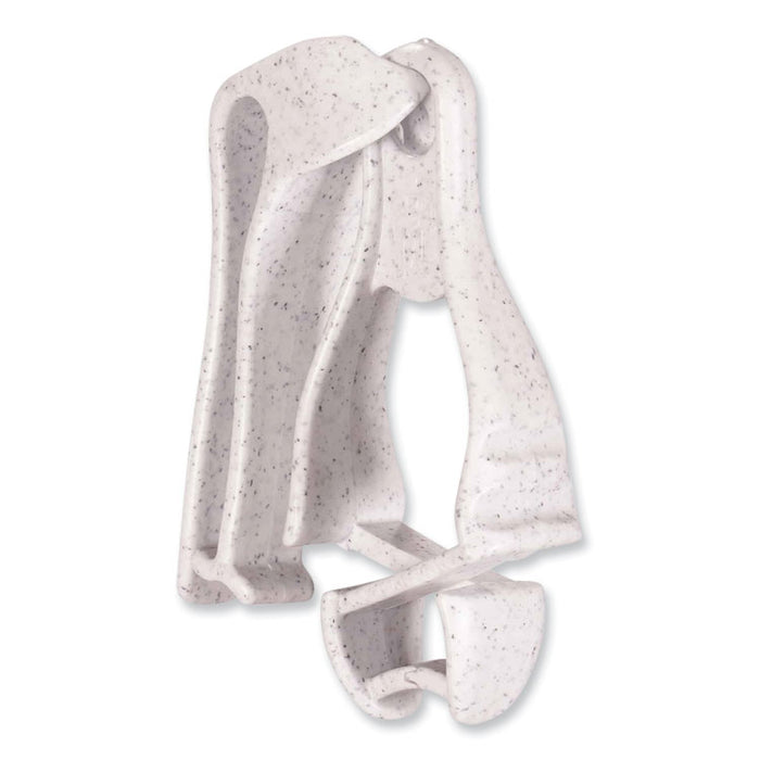 Squids 3405 Belt Clip Glove Clip Holder, 1 x 1 x 6, Acetal Copolymer, Granite