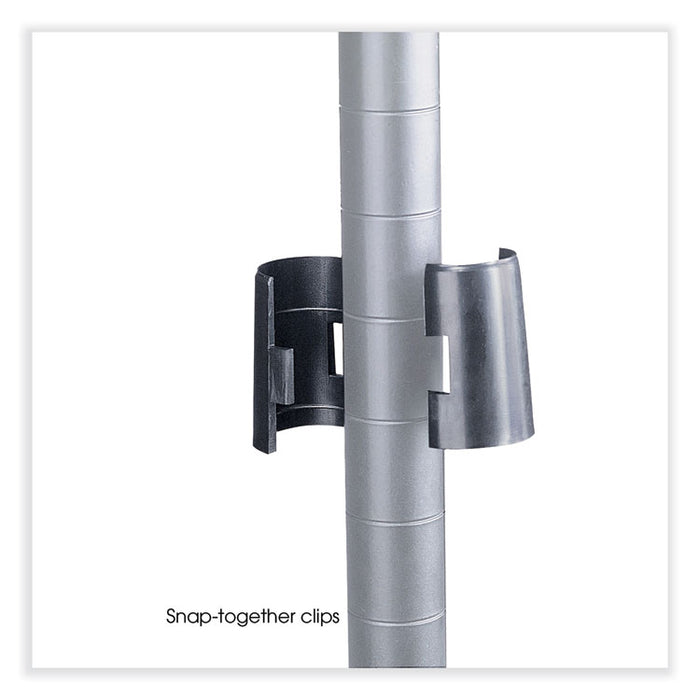 Industrial Extra Shelf Pack, 48w x 24d x 1.5h, Steel, Metallic Gray, 2/Pack