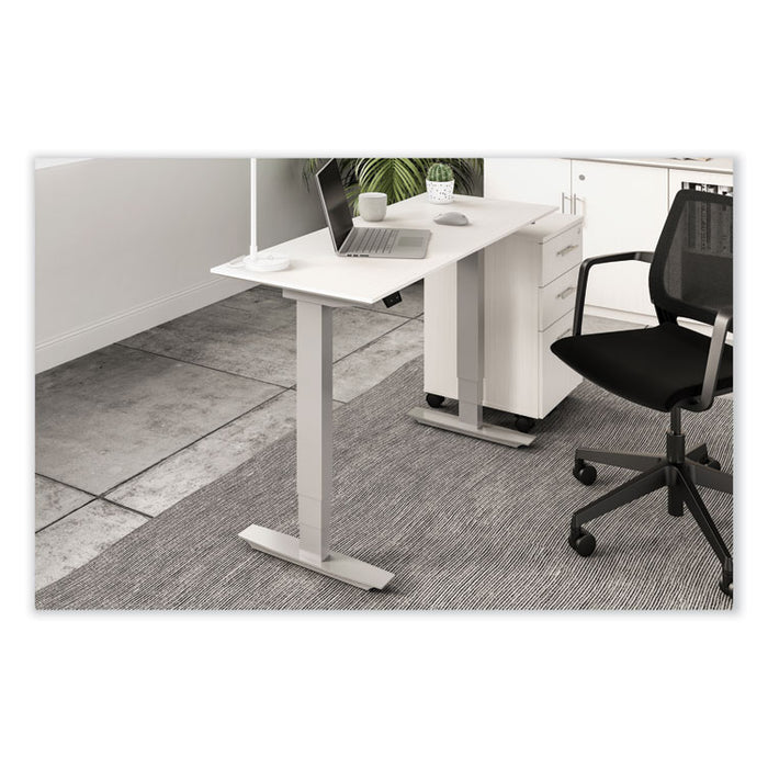 Medina Conference Chair, Supports Up to 300 lb, 17" to 22" Seat Height, Black Seat, Black Back, Black Base