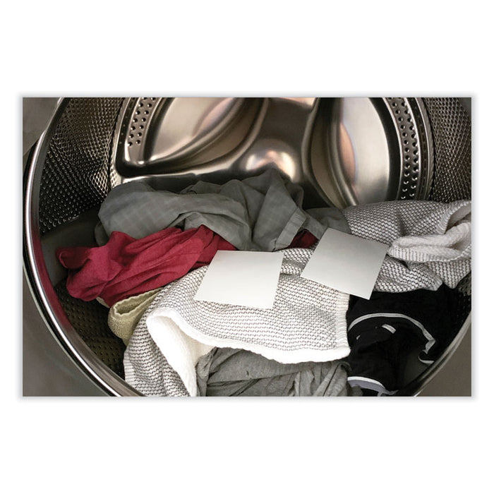 Laundry Detergent Sheets, Free and Clear Scent, 40/Pack