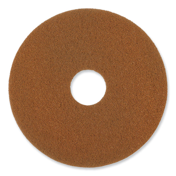 Twister Floor Pad, 20" Diameter, Orange, 2/Carton