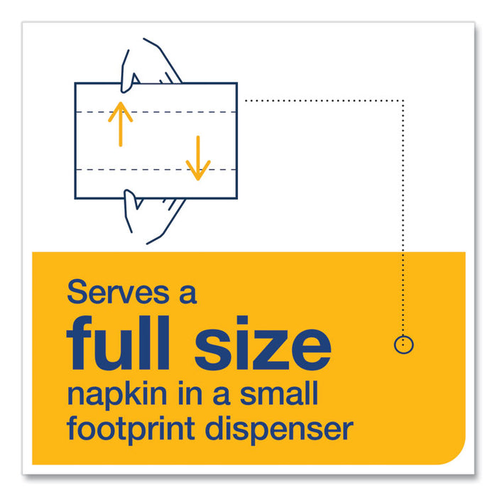 Xpressnap Fit Interfold Dispenser Napkins, 2-Ply, 6.5 x 8.39, Natural, 120/Pack, 36 Packs/Carton