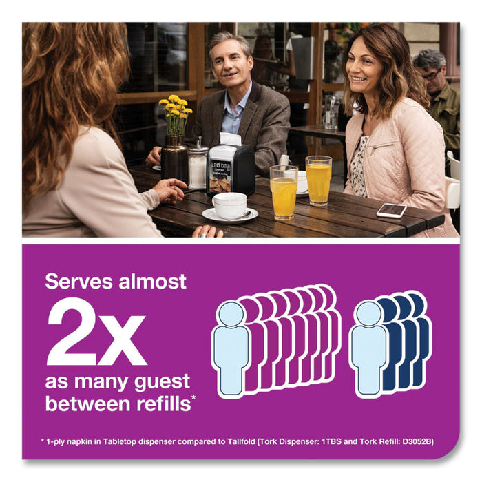 Xpressnap Fit Interfold Dispenser Napkins, 2-Ply, 6.5 x 8.39, Natural, 120/Pack, 36 Packs/Carton