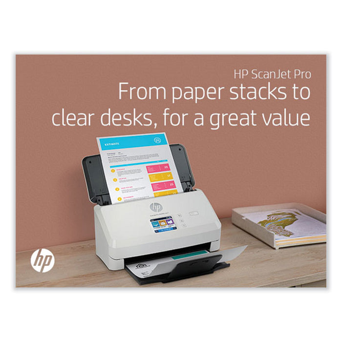 ScanJet Pro N4000 snw1 Sheet-Feed Scanner, 600 dpi Optical Resolution, 50-Sheet Duplex Auto Document Feeder