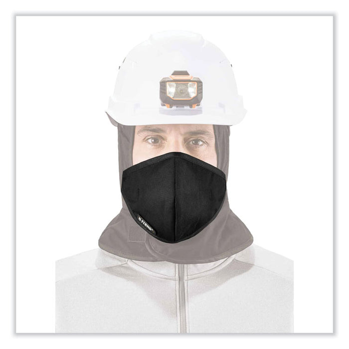 N-Ferno 6870 2-Layer Thermal Mouthpiece, Fleece/Cotton, Black, One Size Fits Most