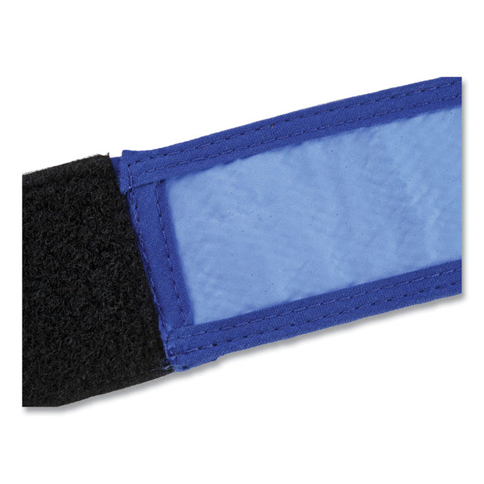 Chill-Its 6705CT Cooling PVA Hook and Loop Bandana Headband, One Size Fits Most, Navy Western