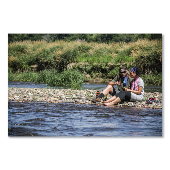 Chill-Its 6705CT Cooling PVA Hook and Loop Bandana Headband, One Size Fits Most, Lime