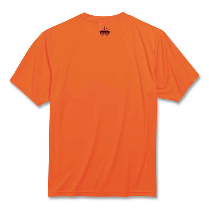 GloWear 8089 Non-Certified Hi-Vis T-Shirt, 2X-Large, Orange