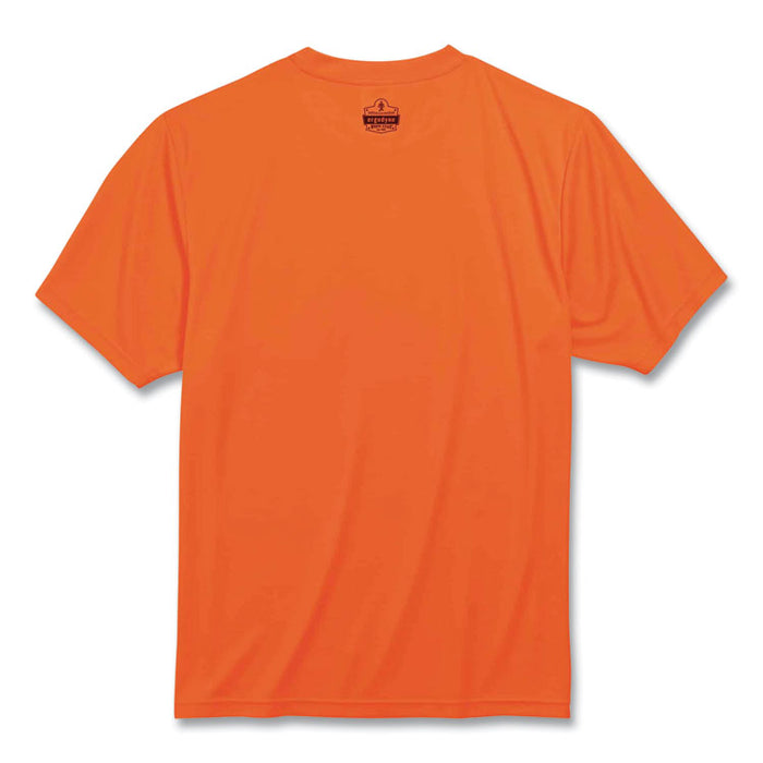 GloWear 8089 Non-Certified Hi-Vis T-Shirt, 5X-Large, Orange