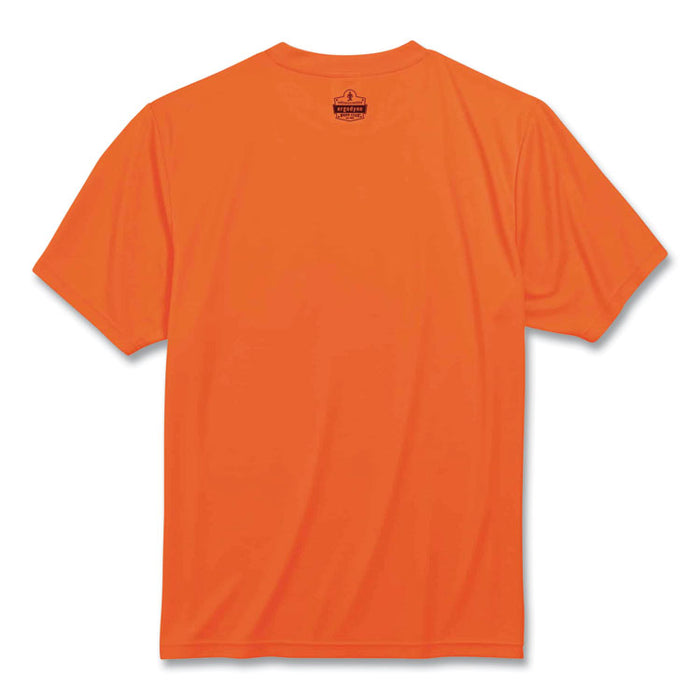 GloWear 8089 Non-Certified Hi-Vis T-Shirt, Small, Orange
