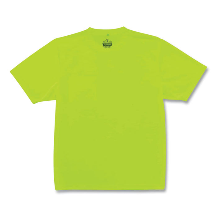 GloWear 8089 Non-Certified Hi-Vis T-Shirt, Small, Lime