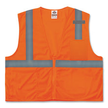 Load image into Gallery viewer, GloWear 8210Z Class 2 Economy Mesh Vest, Polyester, Orange, 4X-Large/5X-Large
