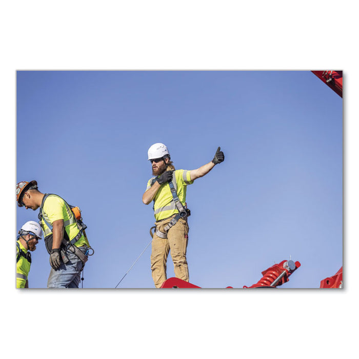 GloWear 8289 Class 2 Hi-Vis T-Shirt, Lime, Medium