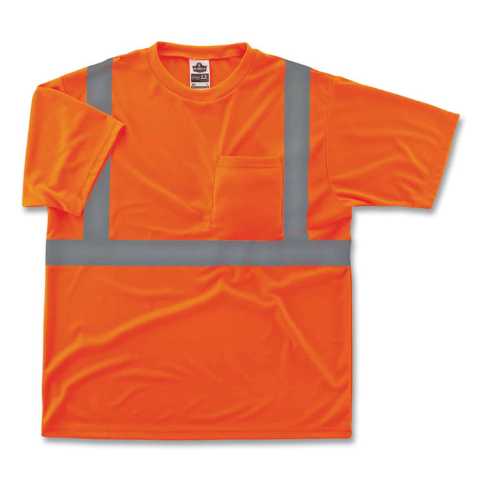 GloWear 8289 Class 2 Hi-Vis T-Shirt, Orange, Large