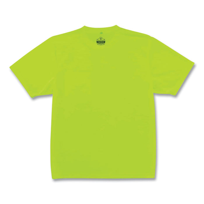 GloWear 8089 Non-Certified Hi-Vis T-Shirt, X-Large, Lime
