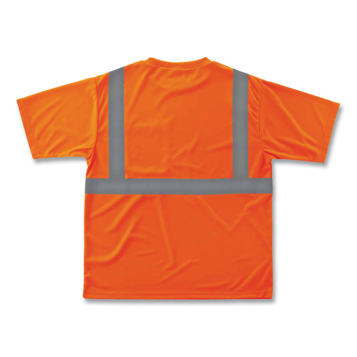 GloWear 8289 Class 2 Hi-Vis T-Shirt, Orange, Large