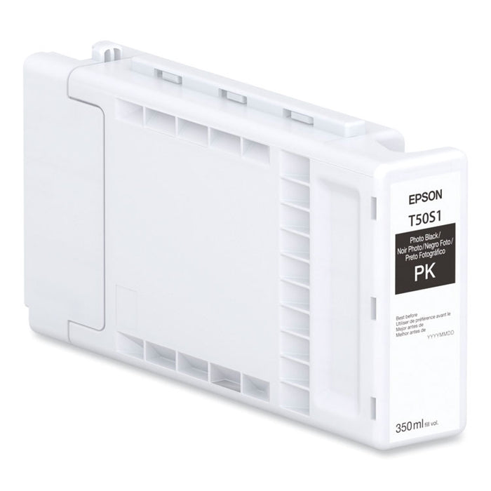 T50S120 (T50S) UltraChrome XD3 High Capacity Ink, 350 mL, Photo Black
