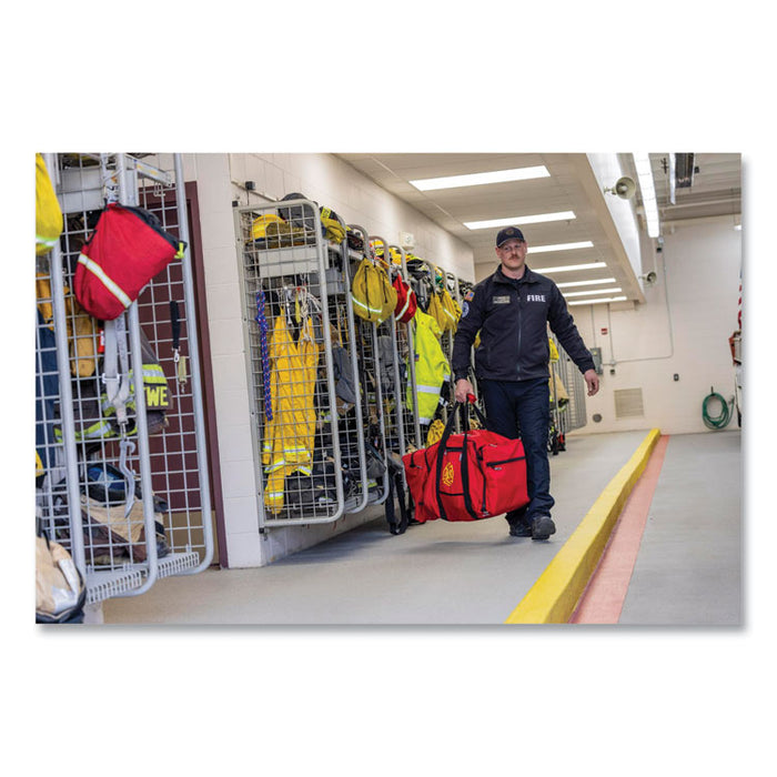 Arsenal 5005P Fire + Rescue Gear Bag, Polyester, 39 x 15 x 15, Red