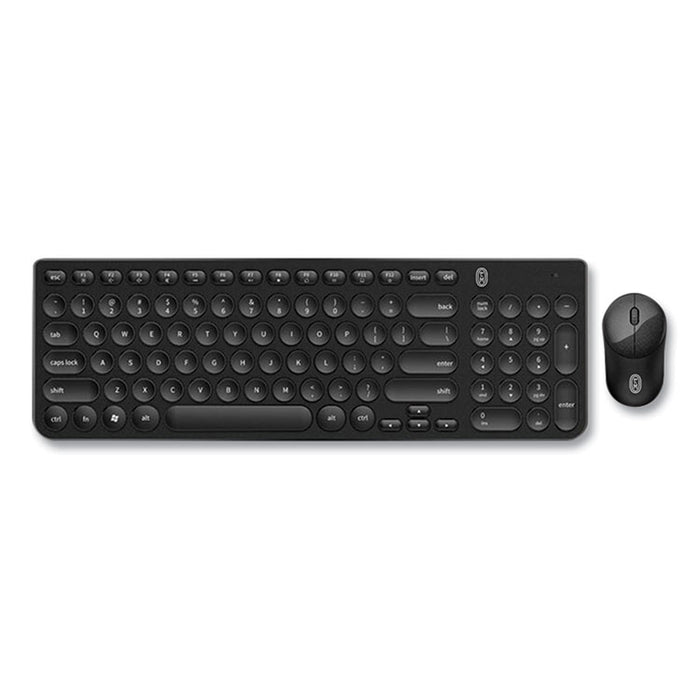 Pro Wireless Keyboard and Optical Mouse Combo, 2.4 GHz Frequency, Black
