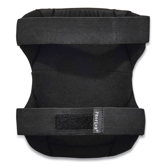ProFlex 325HL Non-Marring Rubber Cap Knee Pads, Hook and Loop Closure, One Size Fits Most, Tan Cap, Pair