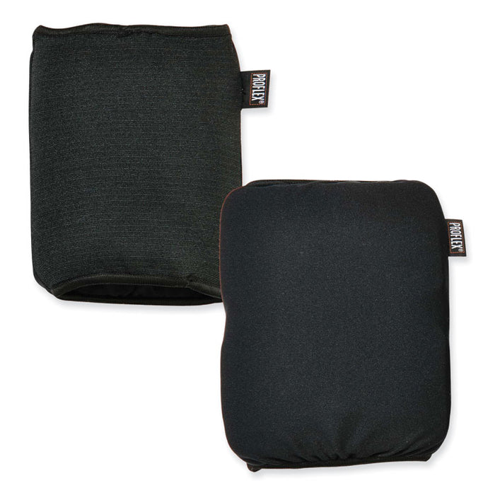 ProFlex 260 Slip-On Knee Pads, One Size Fits Most, Black, Pair
