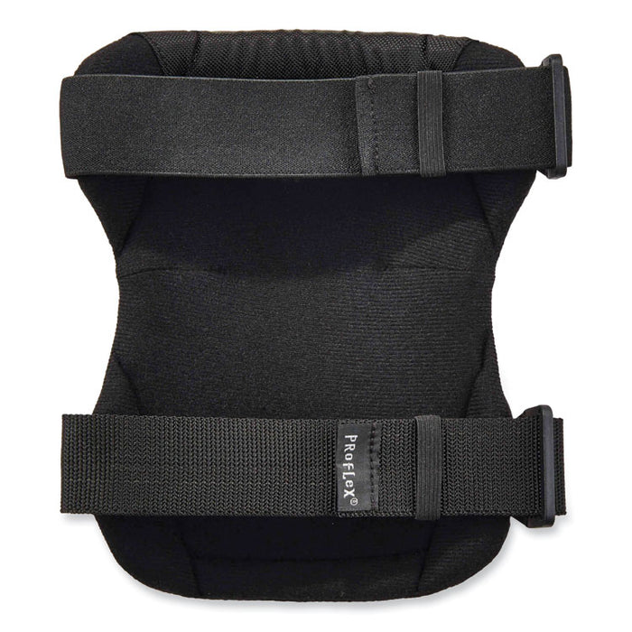 ProFlex 325 Non-Marring Rubber Cap Knee Pads, Buckle Closure, One Size Fits Most, Tan Cap, Pair
