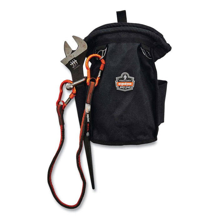 Arsenal 5528 Topped Parts Canvas Pouch, 7.5 x 7.5 x 12, Black