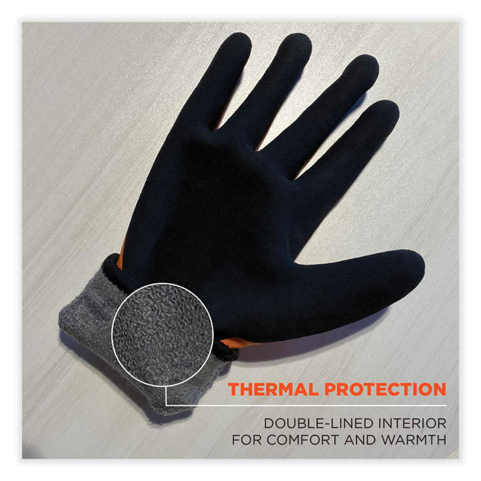 ProFlex 7551 ANSI A5 Coated Waterproof CR Gloves, EN388: 4X43E, 10" Long, Medium, Orange, Pair